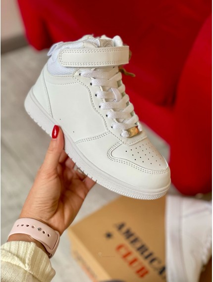 ДИТЯЧІ ХАЙТОПИ AMERICAN CLUB WHITE TOT